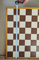 Pièces d'échecs avec échiquier (très bon état) - Roi de 10 cm
