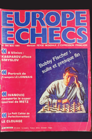 Bobby Fischer - revue N°305 Europe Echecs mai 1984 (état satisfaisant, très rare)