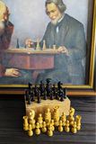Ancien jeu Régence (début 20è siècle, très bon état) Roi de 7,5 cm