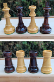 Jeu d’échecs espagnol ancien de style Indajesa – Roi 9,5cm (très bon état)
