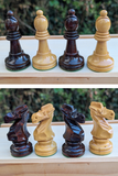 Jeu d’échecs espagnol ancien de style Indajesa – Roi 9,5cm (très bon état)