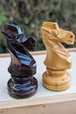 Jeu d’échecs espagnol ancien de style Indajesa – Roi 9,5cm (très bon état)