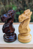 Jeu d’échecs espagnol ancien de style Indajesa – Roi 9,5cm (très bon état)