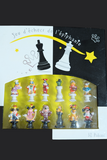 Jeu d'échecs Disney complet de fèves "irisées" (très bon état)