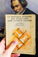 La pratique moderne des ouvertures dans la partie d'échecs (ancien 1949, très rare, bon état)