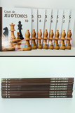 Lot de 8 livres : Cours de jeu d’échecs – RBA (Très bon état)