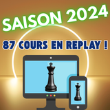 Saison 2024 : 87 cours (1,1€/cours)