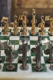 Jeu d'échecs d'art en métal - Roi de 10 cm (unique, art)