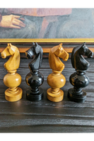 Ancien jeu Régence (début 20è siècle, très bon état) Roi de 9 cm (rare)