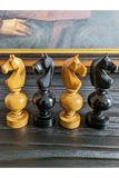 Ancien jeu Régence (début 20è siècle, très bon état) Roi de 9 cm (rare)