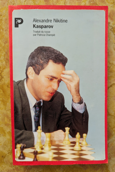 Kasparov par son entraineur Alexandre Nikitine (état correct, rare)