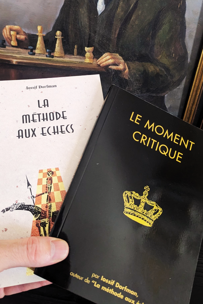 La méthode aux échecs + Le moment critique (livres neufs et signés, rare)