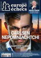 Revue Europe Echecs (novembre 2021) avec mon dossier : spécial Alexandre Deschapelles, le maître des jeux !